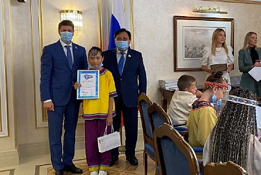 Победителей детского конкурса встречали в Совете Федерации